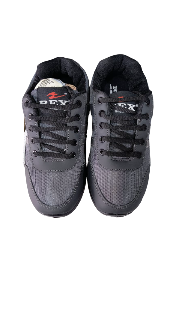 Velcro Gray/Silver Shoes